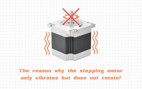 najnowsze wiadomości firmowe o The reason why the stepping motor only vibrates but does not rotate?
