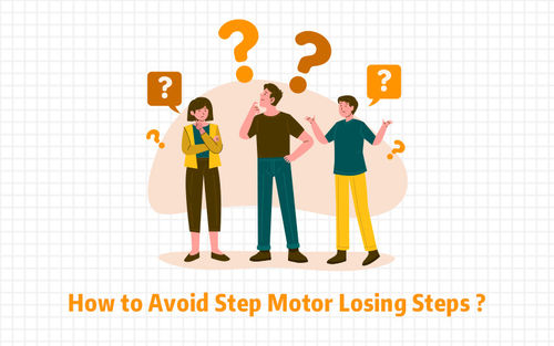 najnowsze wiadomości firmowe o How to Avoid Step Motor Losing Steps？