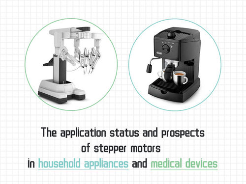 najnowsze wiadomości firmowe o The application status and prospects of stepper motors in household appliances and medical devices