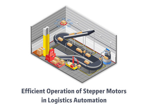 najnowsze wiadomości firmowe o Efficient operation of stepper motors in logistics automation.
