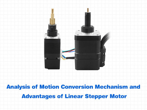 najnowsze wiadomości firmowe o Analysis of Motion Conversion Mechanism and Advantages of Linear Stepper Motor