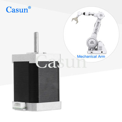 Dobra cena 0.6A Hybrid Step Motor 650mN.M 60x60x45 NEMA 24 Stepper Motor dla maszyny automatycznej W Internecie