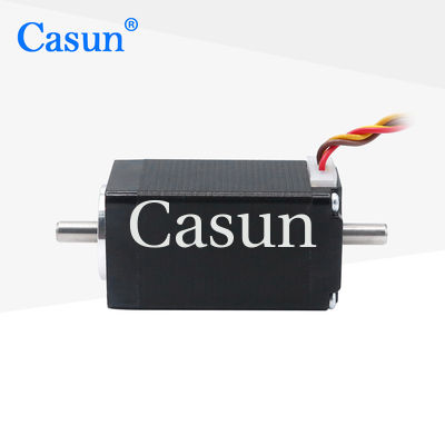 Dobra cena 2 Phase 1.8 Degree Dual Shaft NEMA 11 Micro Stepper Motor for Medical Equipment Automation Appliance W Internecie