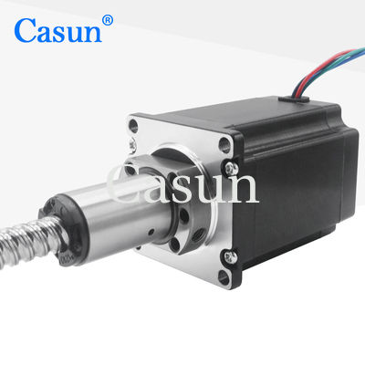 Dobra cena 2000mNm 4A NEMA 23 Ball Screw Stepper Motor Hybrid Linear Actuator 76mm 24mm W Internecie