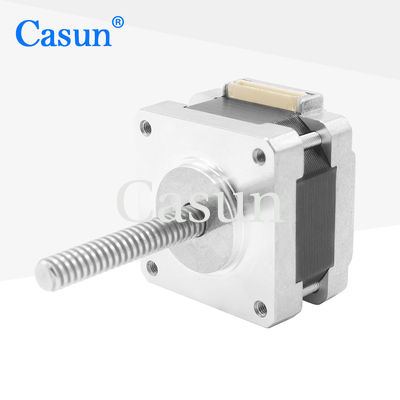 Dobra cena 25mm 12V NEMA 16 Stepper Motor With Lead Screw Captive Stepper Motor 4 Phase W Internecie