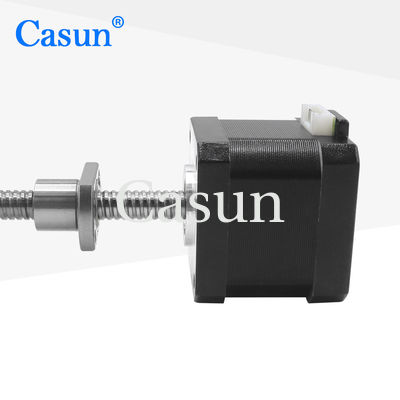 Dobra cena Ball Screw Stepper Motor NEMA 17 Tr8*2 450mN.M Two Phase CE ISO W Internecie