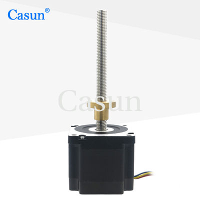 Dobra cena Nema 34 Hybrid Stepper Motor with Brake 24V DC 4.5N.m Big Tough CE RoHS Certificated from Casun Motor W Internecie