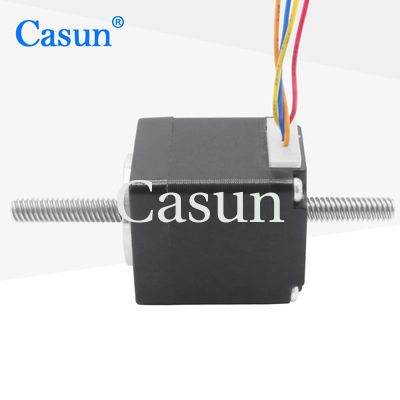Dobra cena 1.8 Degree Lead Screw Motor Mini Hybrid NEMA 11 Non Captive Stepper Motor Tr5×4 W Internecie
