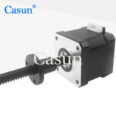 Dobra cena 1.8 Stopień NEMA 17 Silnik stopniowy Tr8*4 40mm Korpus 2.0A Do obróbki mechanicznej W Internecie