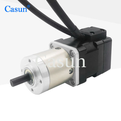 NEMA 14 Gear Box Stepping Motor With Encoder 0.18N.M 1.0A For PLC
