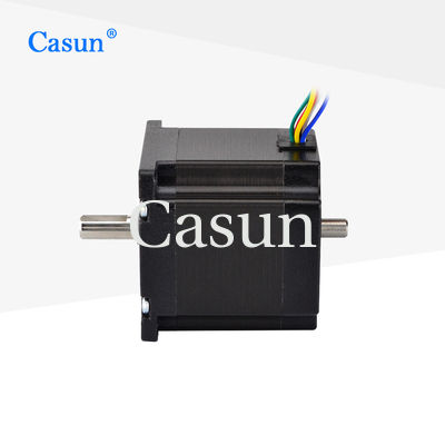 Dobra cena 57×57×54mm Dual Shaft Stepper Motor 1.0A 0.9N.m NEMA 23 With Precision Instruments W Internecie