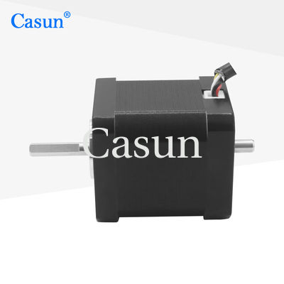 Dobra cena NEMA 17 Dual Axis Stepper Motor 48mm Body 2.0A 0.59N.m With Mechanical Equipment W Internecie